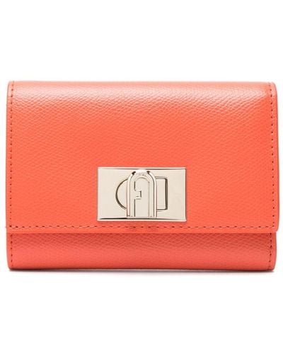 Furla 1927 Leather Wallet - Red