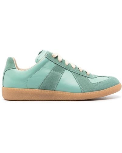 Maison Margiela Replica Low-top Leather Trainers - Green