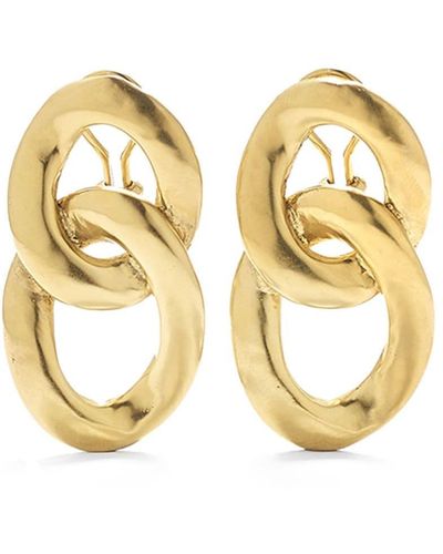 Goossens Lhassa Polished Earrings - Metallic