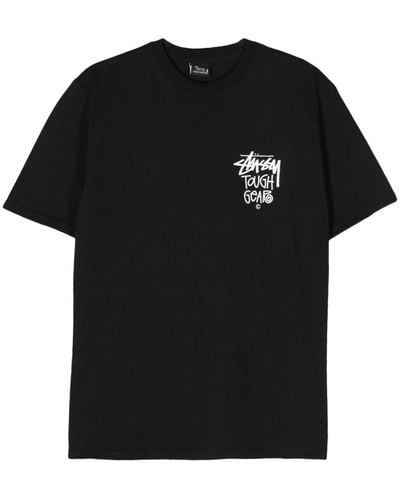 Stussy Tough Gear T-Shirt - Schwarz