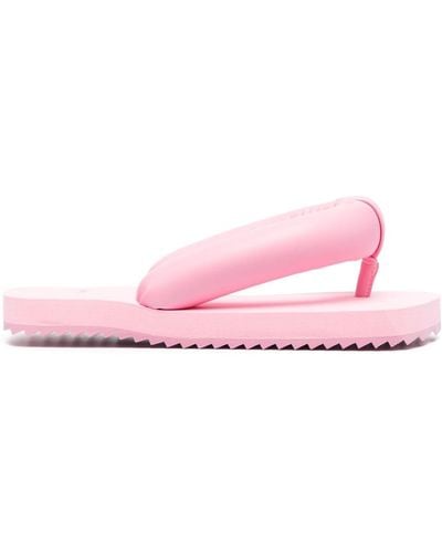 Yume Yume Padded Thong-strap Sandals - Pink