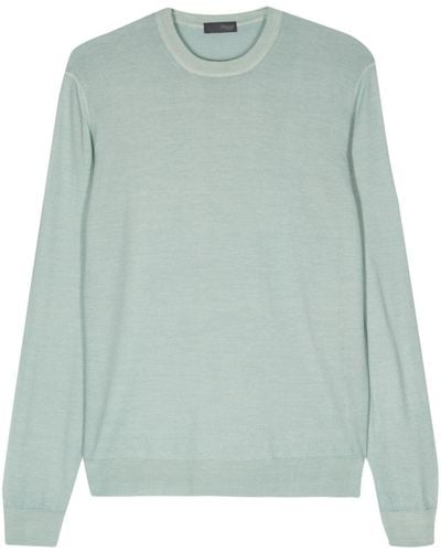 Drumohr Fine-knit Merino Sweater - Green