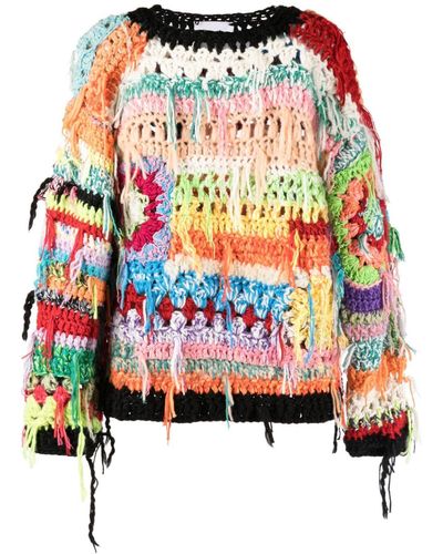 CAVIA Franco Chunky-knit Sweater - Multicolour