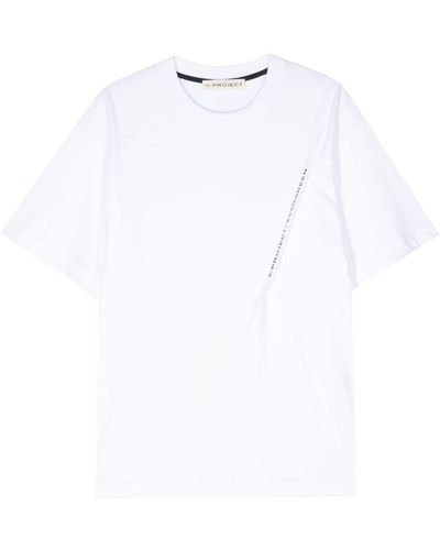 Y. Project Logo-Print T-Shirt - White
