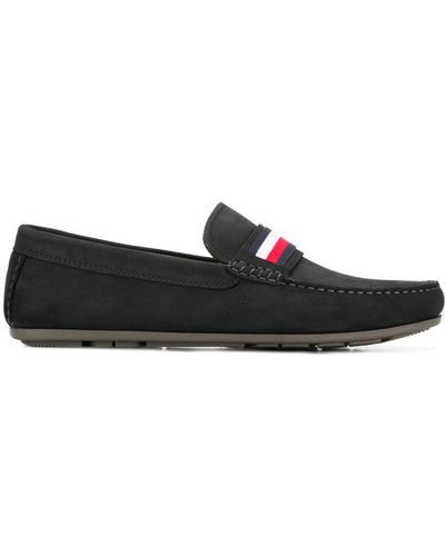Tommy Hilfiger Striped Band Loafers - Blue