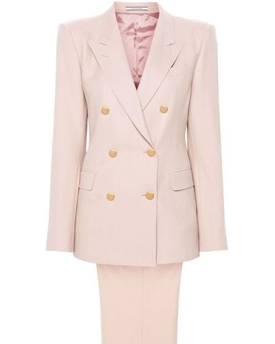 Tagliatore Double-breasted Suit - Pink