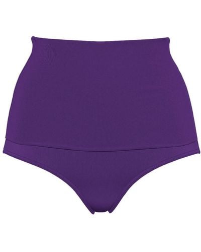 Eres Gredin High-waisted Bikini Bottoms - Purple