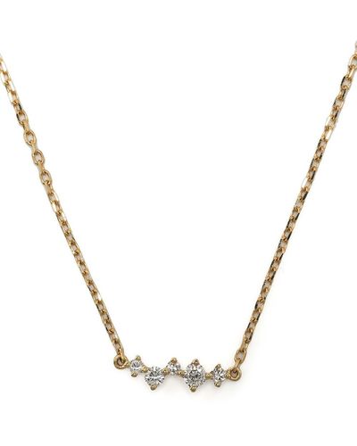 Ruifier 18kt Yellow Gold Scintilla Alpha Ray Diamond Necklace - Metallic
