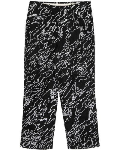 Maharishi Maha Basquiat Cargo Trousers - Black