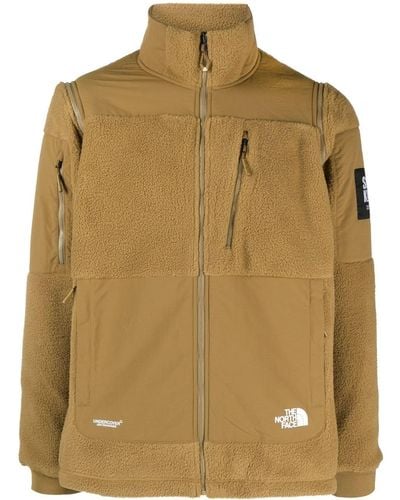 The North Face X Undercover Soukuu Fleece Jacket - Men's - Polyester - Natural