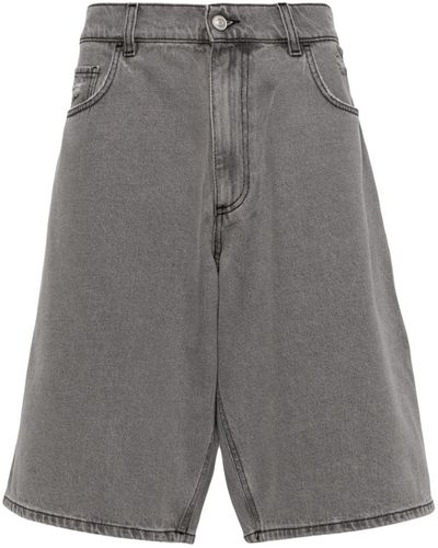 1017 ALYX 9SM Distressed-effect Denim Shorts - Grey