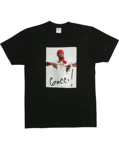 Supreme Gucci Mane Tシャツ - ブラック