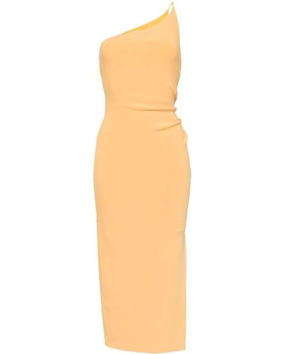 Bec & Bridge Nala One-shoulder Midi Dress - Orange