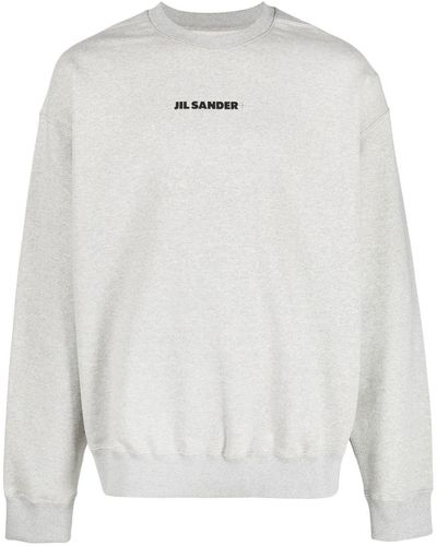Jil Sander ロゴ スウェットシャツ - ホワイト