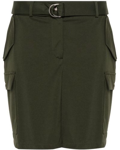 Liu Jo Belted Mini Skirt - Green