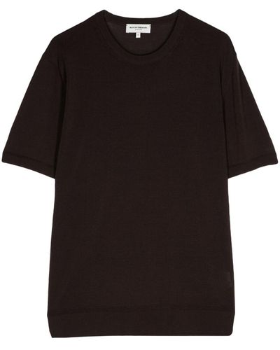 MAN ON THE BOON. Cotton-blend t-shirt - Nero