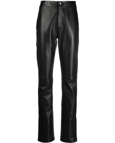 Filippa K Cassidy Leather Pants - Black