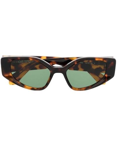Off-White c/o Virgil Abloh Memphis Cat-eye Sunglasses - Green