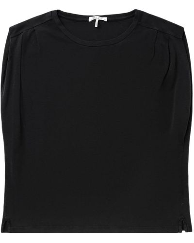 Rag & Bone Oversize Cotton T-shirt - Black