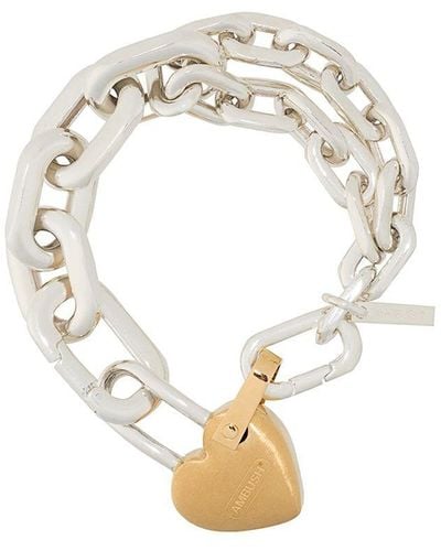 Ambush Heart Padlock Bracelet - Multicolour