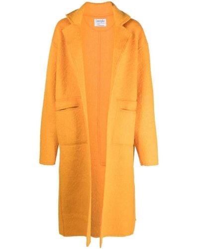 Concepto Marigold Alpaca-blend Coat - Orange