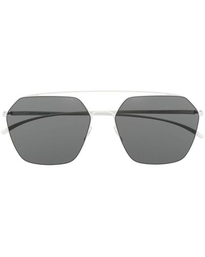 Mykita Tilla Geometric-frame Sunglasses - Grey