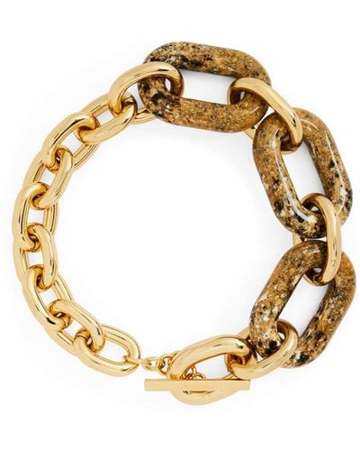 Rabanne Sahara Chain-link Necklace - Metallic