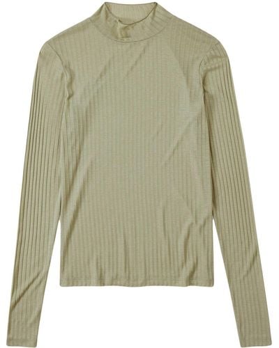 Closed High-neck Lyocell Sweater - Green