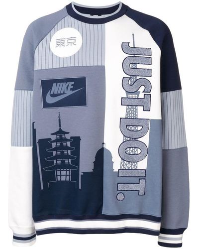 Nike Sweat Tokyo - Bleu