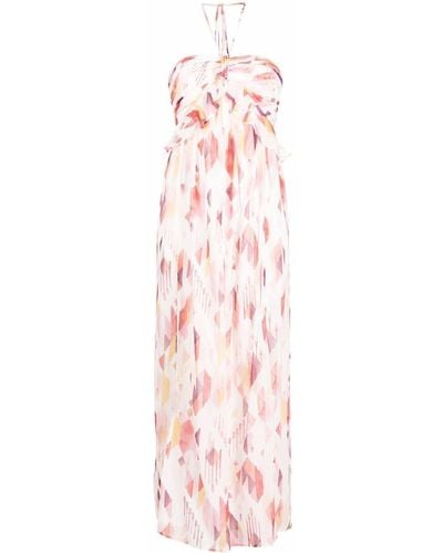 Dondup Kleid mit Rüschen - Pink