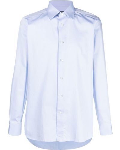 Zegna Camisa con botones - Azul