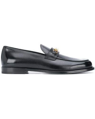 Bally Mocasines con detalle de B - Negro