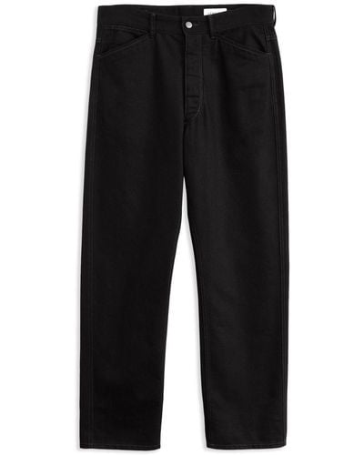 Lemaire Jeans Met 5 Zakken - Zwart