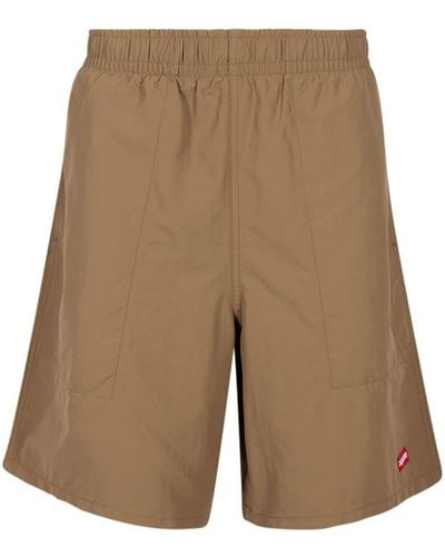 Supreme Water Box Logo Shorts - Brown