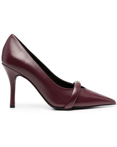 Furla Core Leren Pumps - Paars