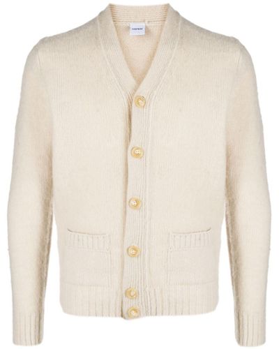 Aspesi Cardigan con scollo a V - Neutro