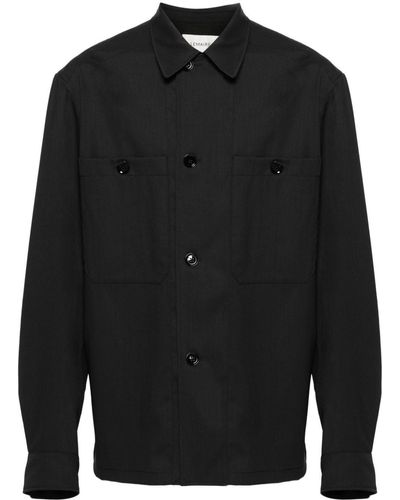 Lemaire Twill Virgin-wool Shirt - ブラック