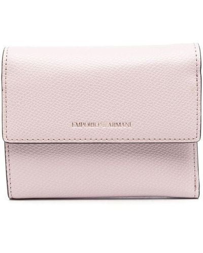 Emporio Armani Trifold Wallet - Pink
