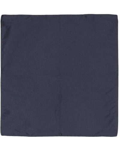 Church's シルク ポケットチーフ - ブルー