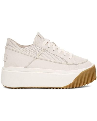 UGG Ez-duzzit Platform Trainers - White