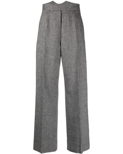 Vivienne Westwood Lauren Straight-leg Pants - Grey
