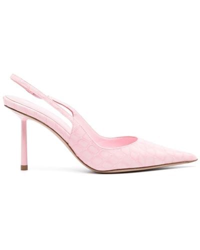Le Silla Bella 80mm Slingback Court Shoes - Pink