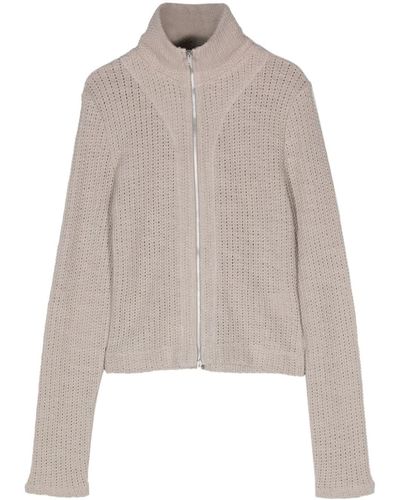 Our Legacy Musk Dusk rope-weave cardigan - Natur