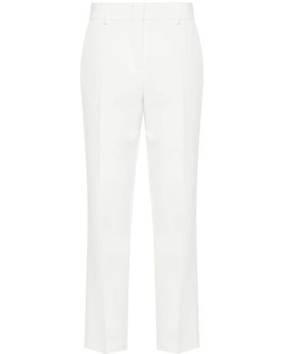 Ermanno Scervino Tailored Tapered Trousers - White