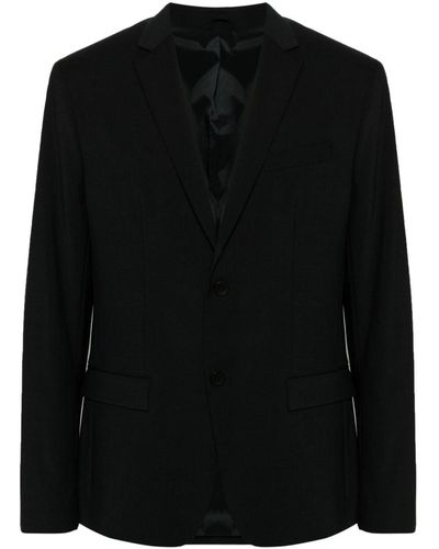 Calvin Klein Blazer à simple boutonnage - Noir
