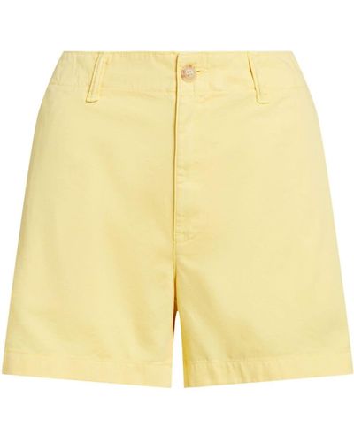 Polo Ralph Lauren Shorts aus Baumwolltwill - Gelb