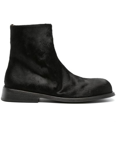 Marsèll 30mm Leather Boots - Black