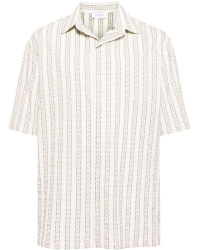 Off-White c/o Virgil Abloh Arrows-print Striped Shirt - White