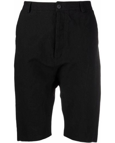 Poeme Bohemien Knee-length Bermuda Shorts - Black