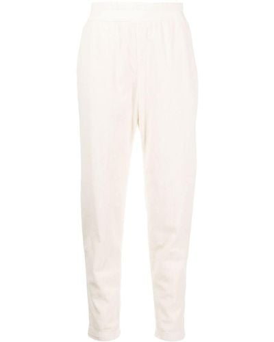 James Perse Corduroy Tapered Trousers - White